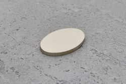 Навершие из нейзильбера 3мм, 36x24мм