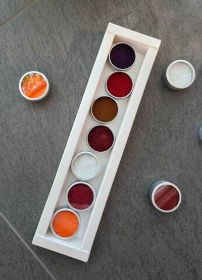 Набор водорорастворимых красителей 7 шт, 5 грамм