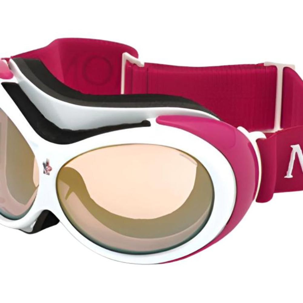 Moncler ML0130 21U Windproof Snap Buckle Unisex Ski Goggles