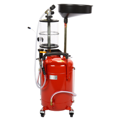 Установка для замены масла 70л комбинированная с поворотным поддоном колбой и щупами GTE