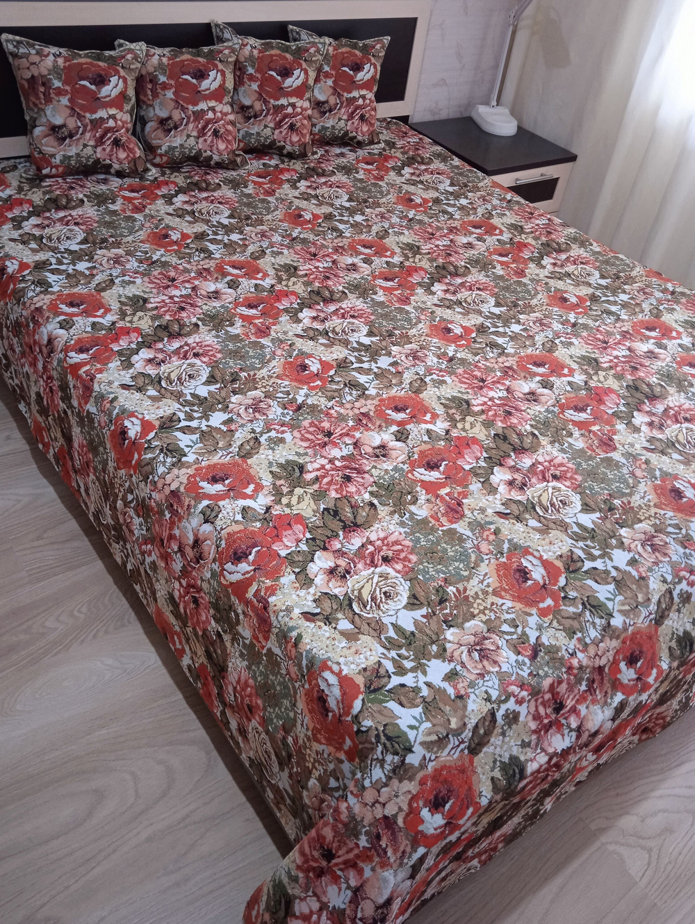 Покрывало гобеленовое Дикая роза евро (240х200)