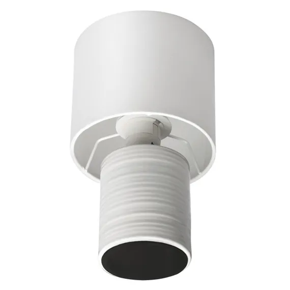 8144/1T MODERNI LN25 000 белый, керамика/текстиль Настольная лампа Е27 1*60W 220V TUALA