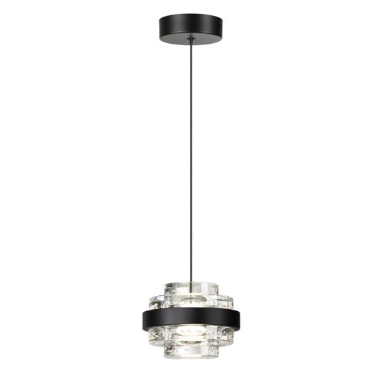 5031/6L L-VISION ODL24 513 чёрный/металл/акрил Подвес LED 6W 4000K 432лм KLOT