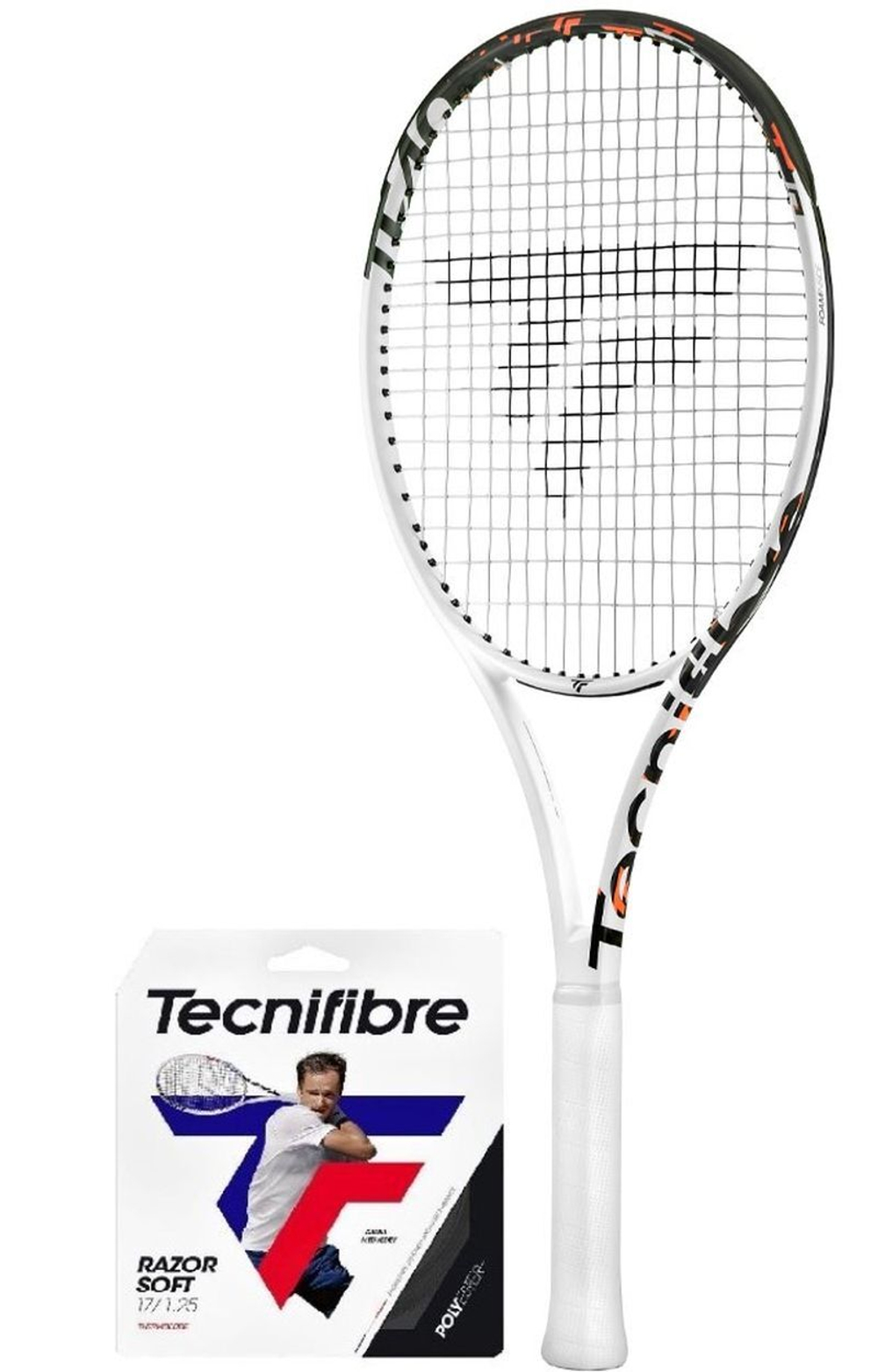 Теннисная ракетка Tecnifibre TF40 315 (18x20) V3 + Струны + Натяжка