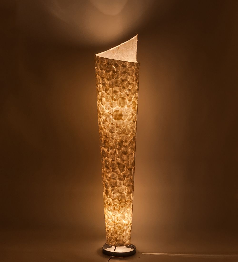 Decor and Gift 34-032 Светильник из перламутра «Спираль» 150см