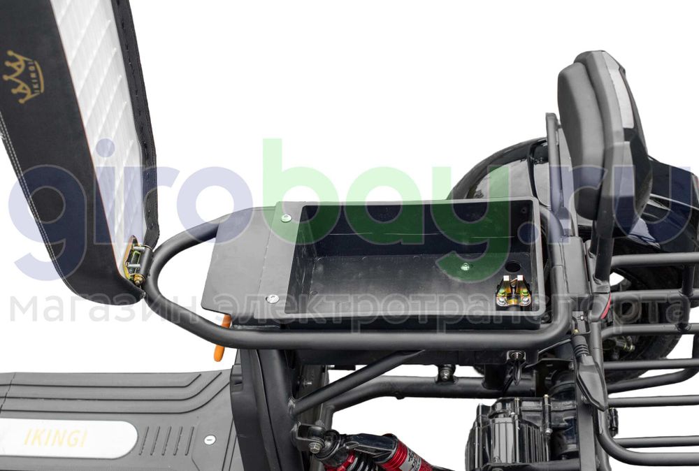 Электроскутер IKINGI X12 PRO TRIKE PLUS 3333W - Черный фото №11
