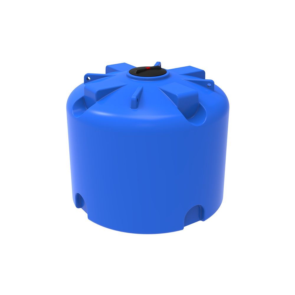 Емкость TR 4500 усиленная под плотность 1.5 г/см3 синий ЭкоПром TR 1.5 4500 л. вертикальная цилиндрическая (2000x2000x1725см;137кг;Синий) - арт.557414