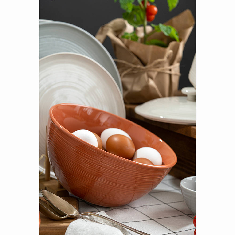 Миска in the village, 2,1 л, оранжевая