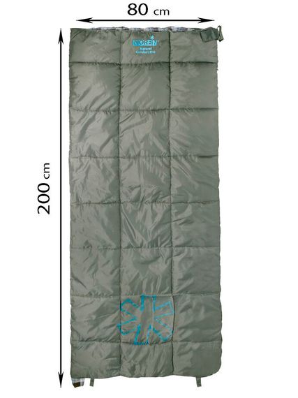 Мешок-одеяло спальный Norfin NATURAL COMFORT 250 L