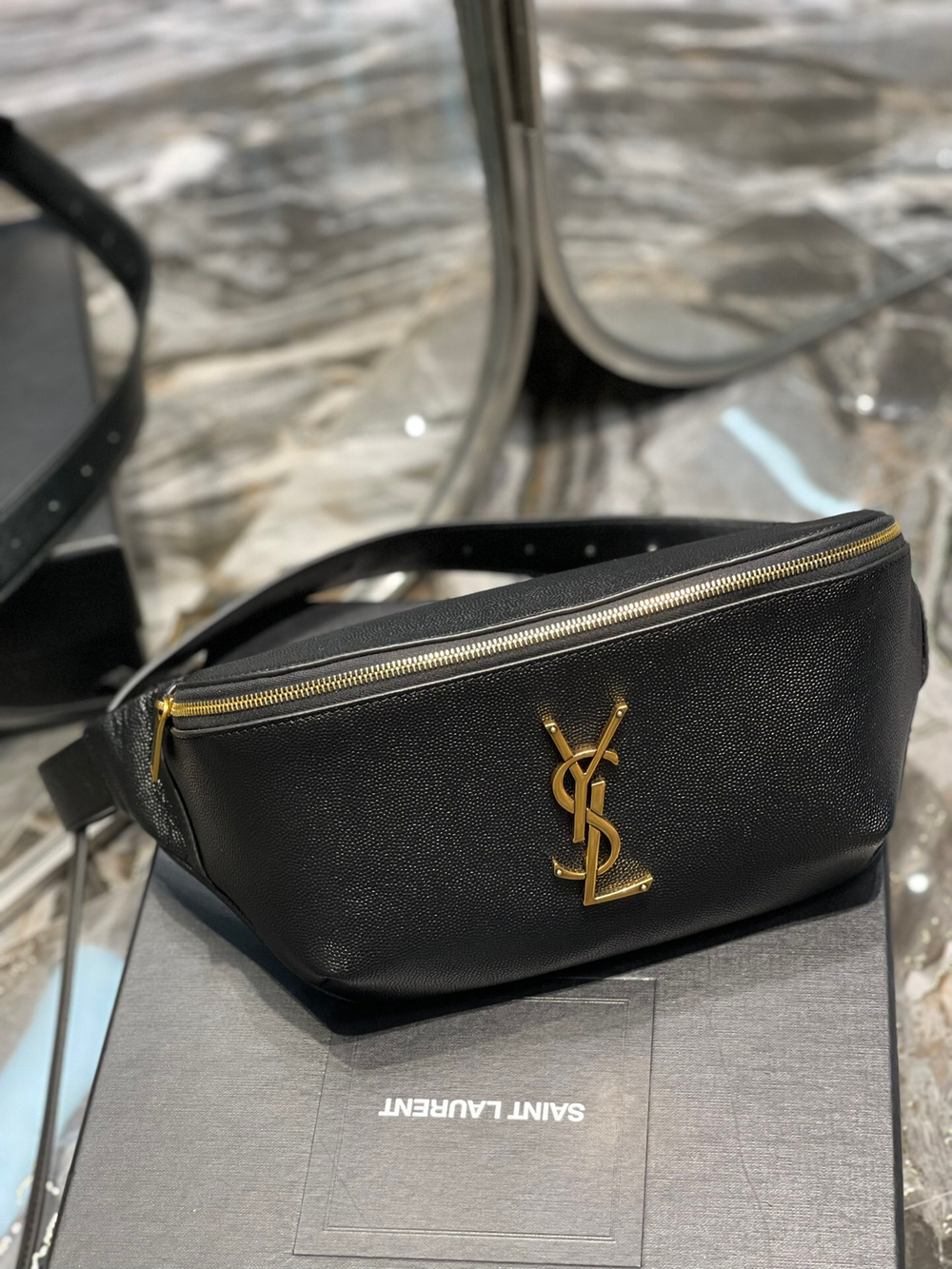 Saint Laurent Cassandre Classic Belt Bag