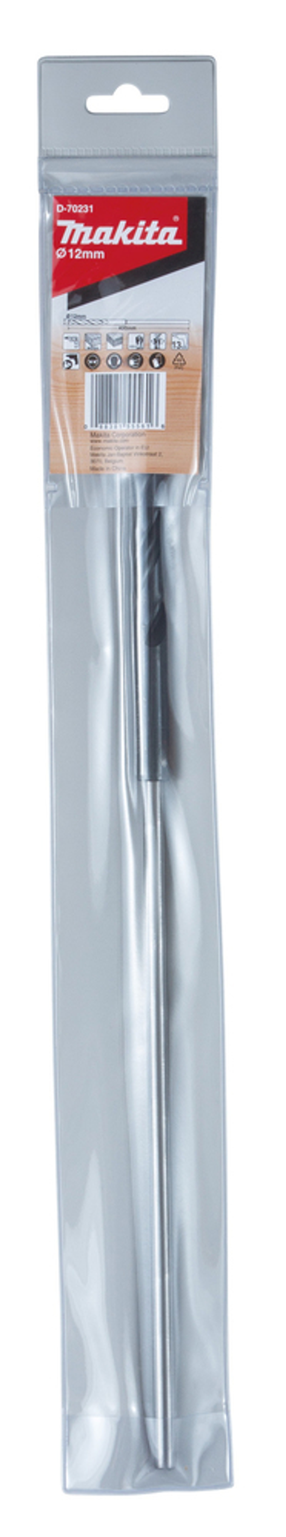 Сверло для опалубки HSS 12x101x400 Makita D-70231 Дерево 10 х 110 х 400 мм