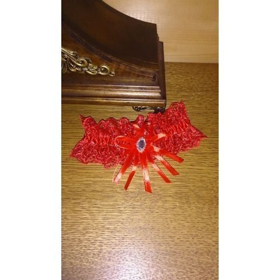 Комплект фиолетовых подвязок