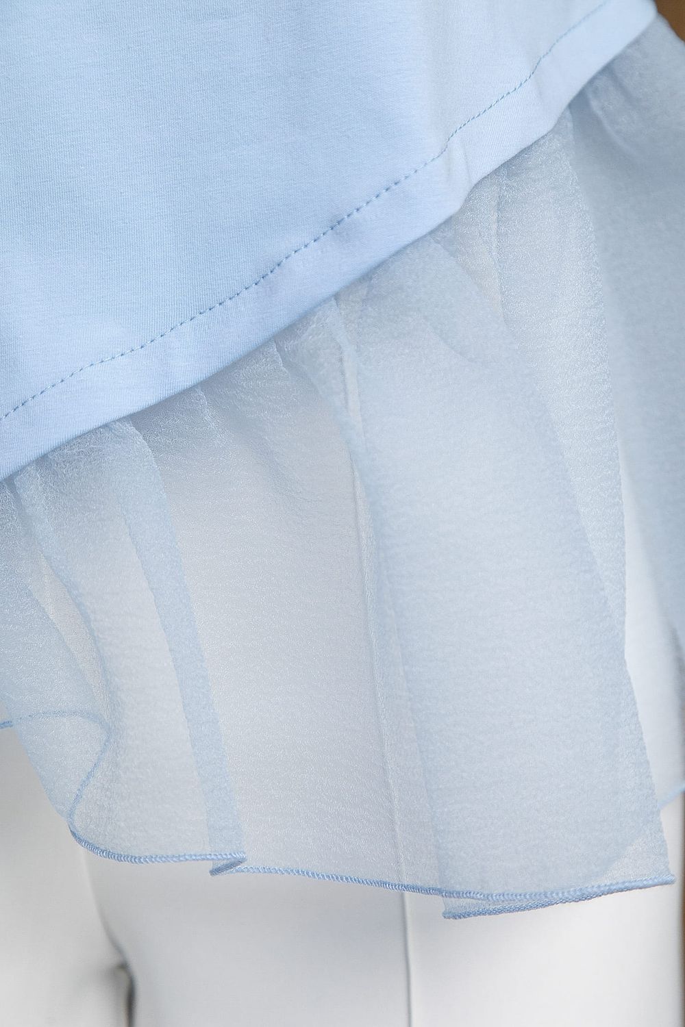 Блуза Нежный взгляд (голубая) Б15391-7М LT Collection