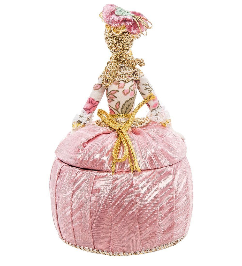 Народные промыслы RK-732/ 5 Кукла-шкатулка «Дама в вечернем платье»