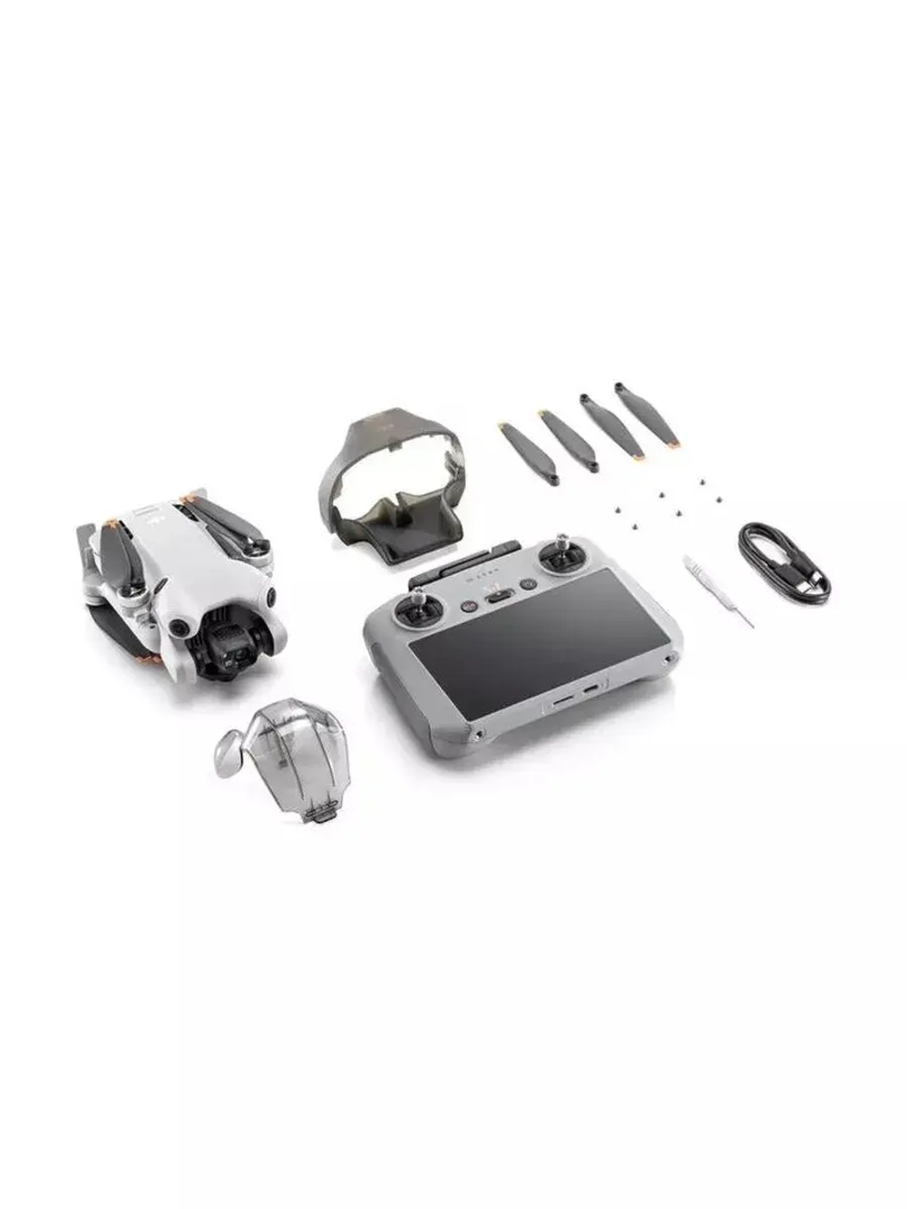 Квадрокоптер Mini 4 Pro Fly More Combo, П/У с экраном RC 2