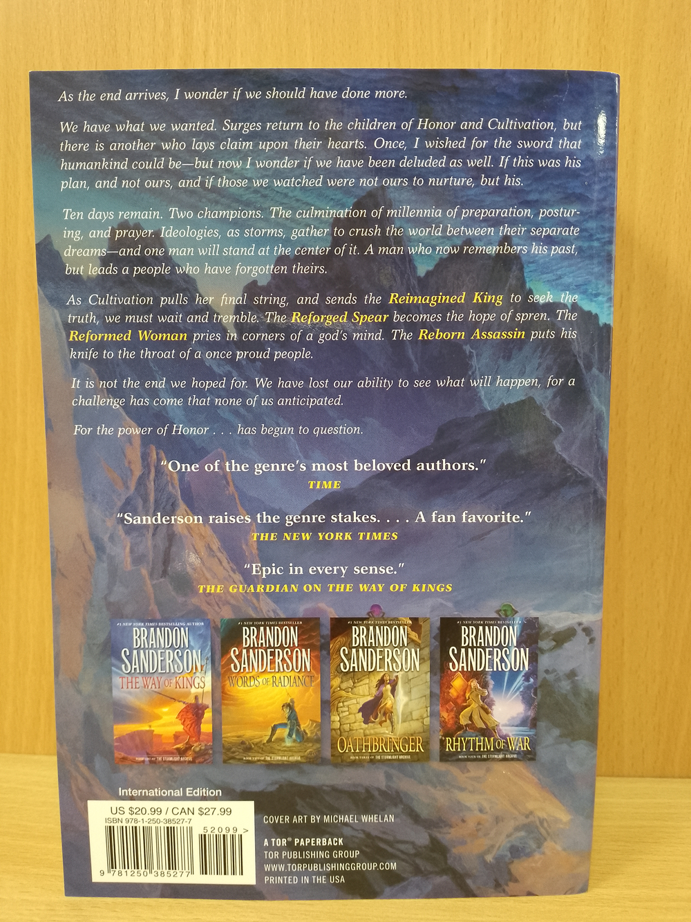 Wind and Truth. Book Five of the Stormlight Archive