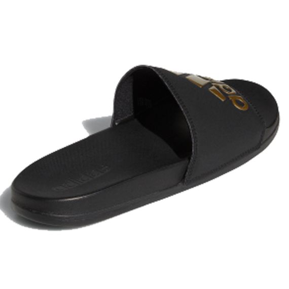 Adidas Adilette Comfort 'Black Gold'