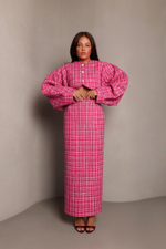 Юбка из твида