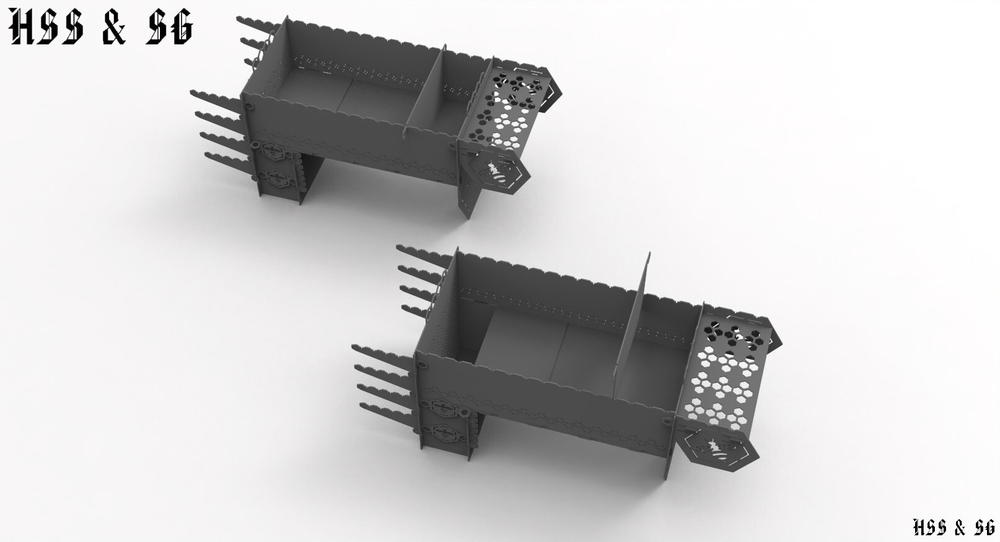 HSS&SG Макет Мангал разборный Улей