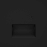 Подсветка светодиодная встраиваемая Voltum S70 с датчиком, (черный матовый) VLS070708