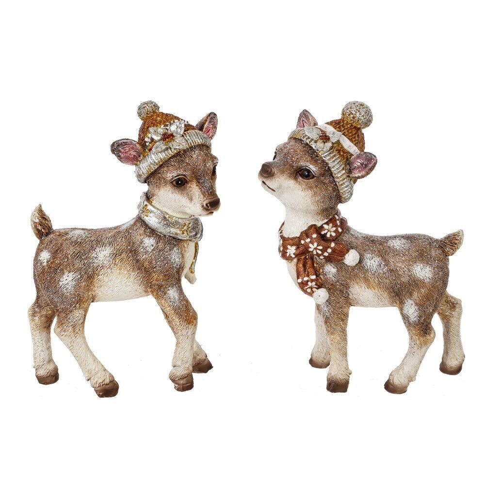 GAEM Фигурка декоративная "Олень", L13 W6 H18 см, 2в.