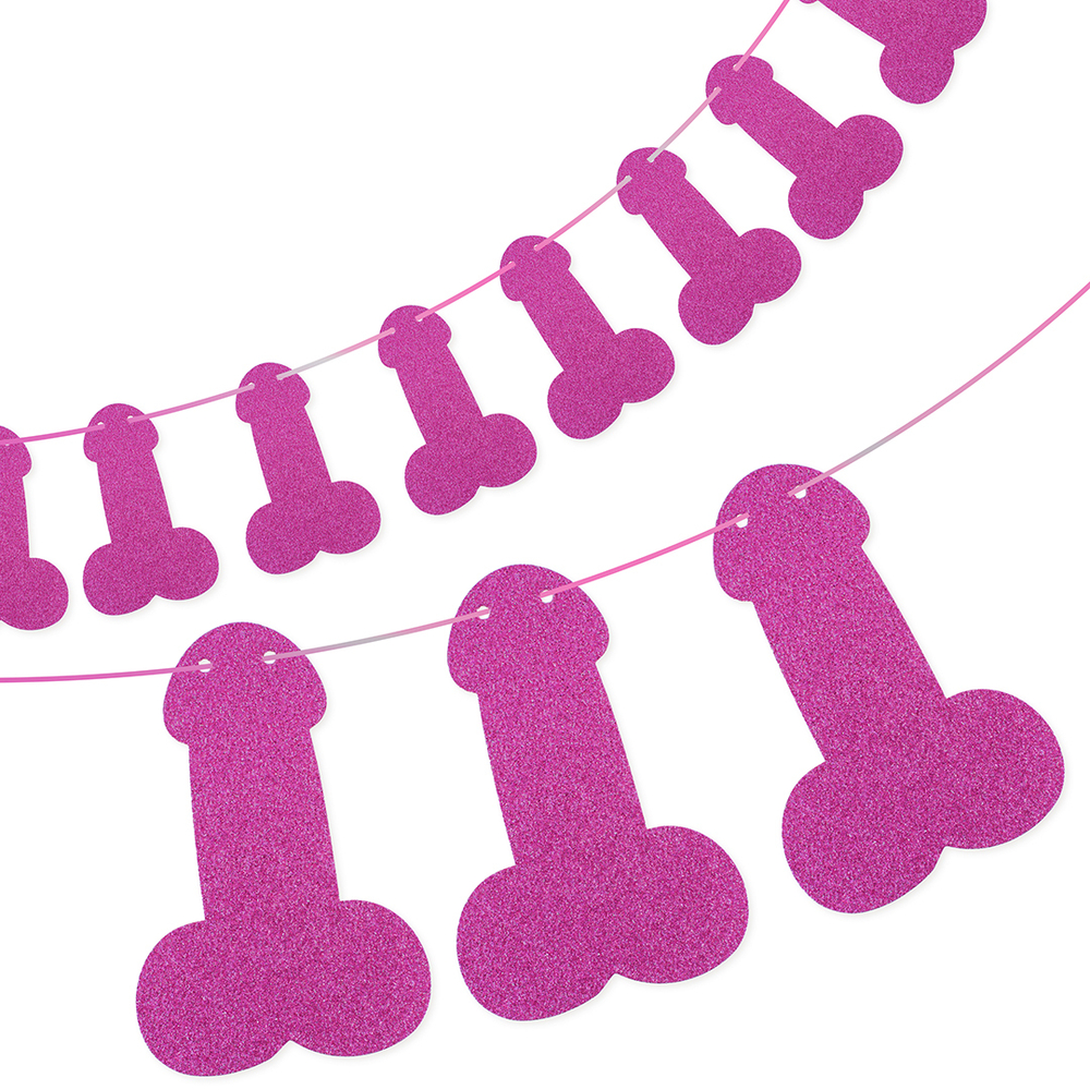 Гирлянда для девичника «18+» 300 см