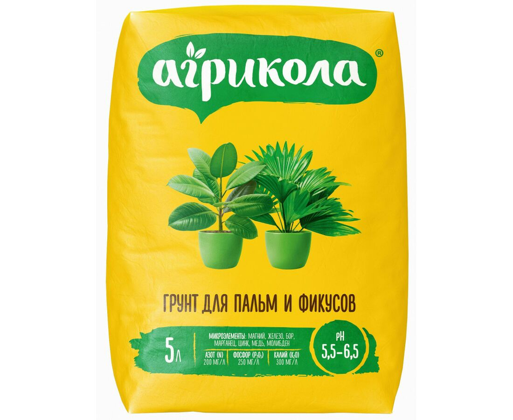 Грунт АГРИКОЛА для фикусов 5 л