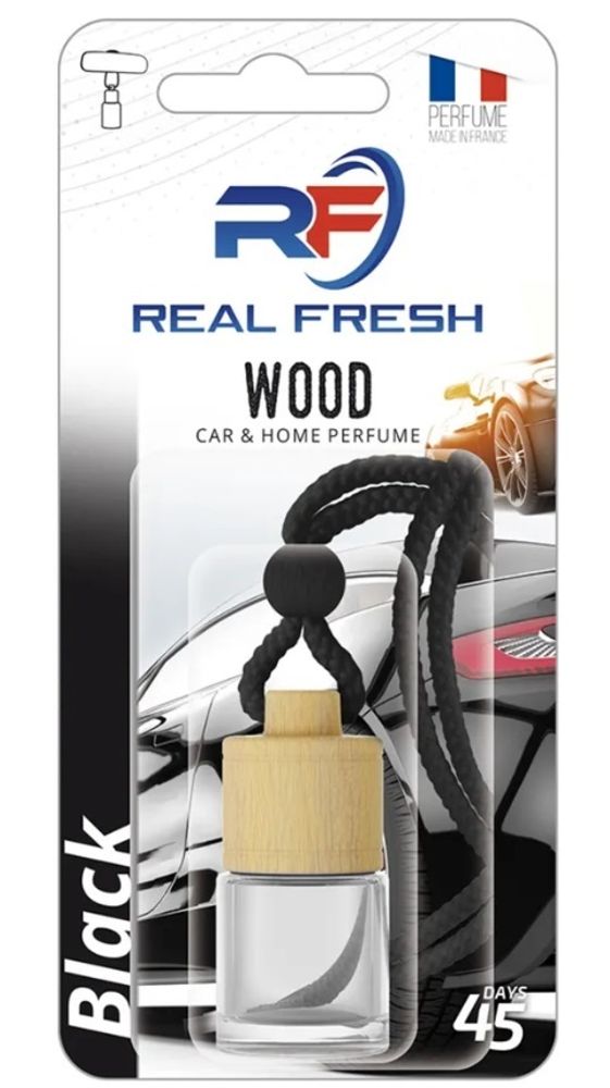 ОСВЕЖИТЕЛЬ ВОЗДУХА REAL FRESH WOOD BLACK 5ML