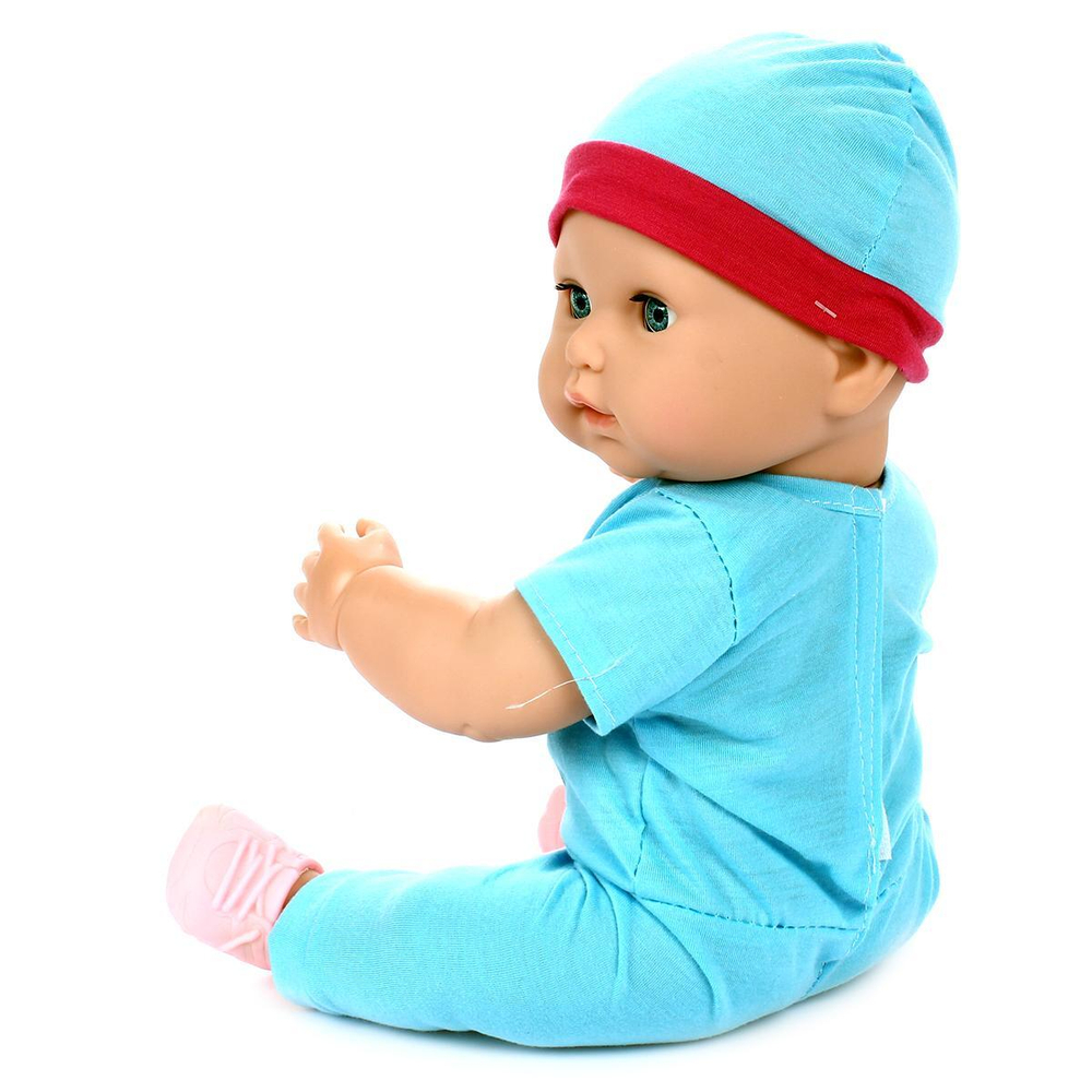 Пупс функц. с кнопкой, свет, коробка 34*27*25,8см QH3011-13