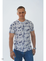 Футболка мужская ФМ0002 мелкий рис.