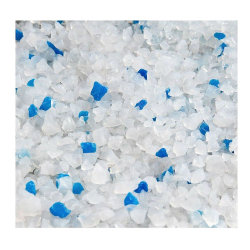 Наполнитель "Чистый котик" Силикагелевый с синими гранулами 20кг