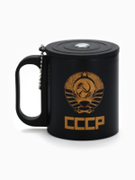 Термокружка «Рожденный в СССР», 180 мл, с компасом
