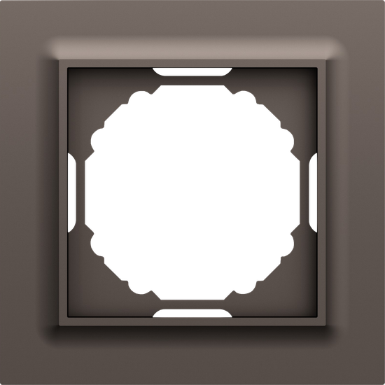 Рамка 1-я,  Wave мокко,  серия A07