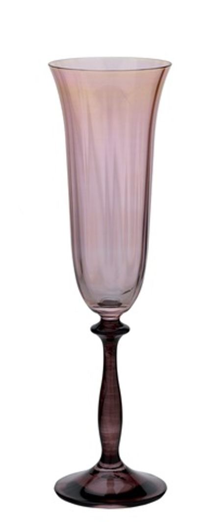 Набор бокалов для шампанского Angelica-03 Cre Art One Size Розовый