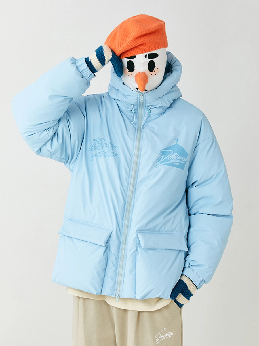 Пуховик DONSMOKE "Church Logo" Down Jacket w Hood