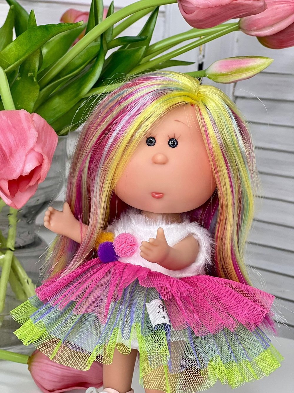 Кукла Nines виниловая 23см Little Mia (3152K)