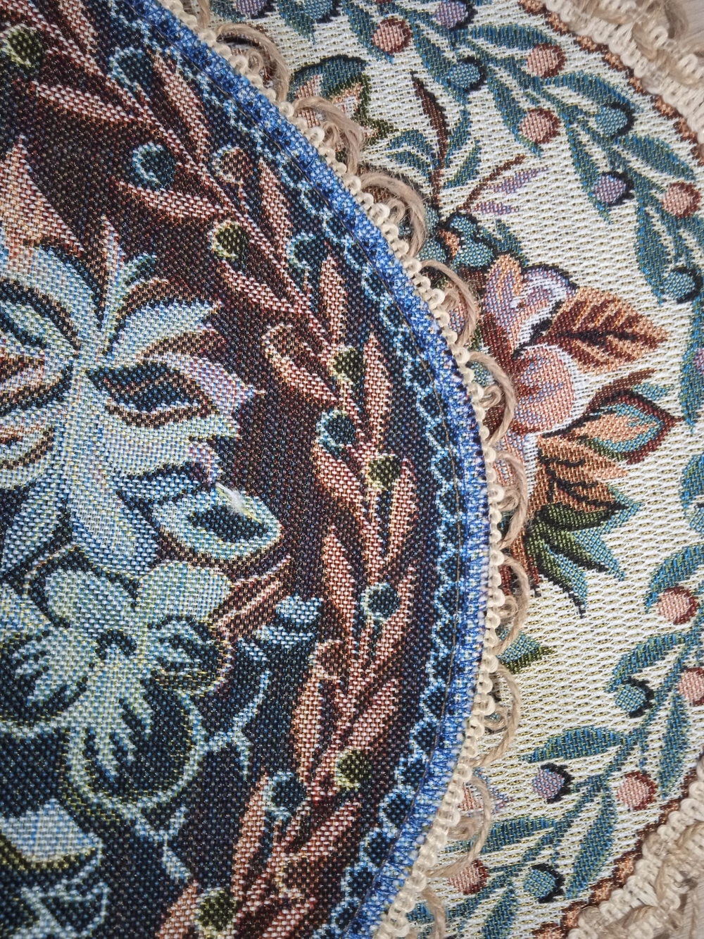 Набор декоративных гобеленовых салфеток "Барбарис" (1+6 шт.)