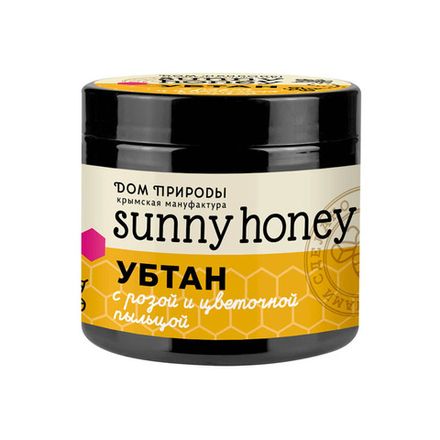 Sunny Honey Убтан с розой и цветочной пыльцой