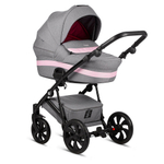 Детская коляска Tutis Zippy 2 в 1 New 2020 №162 (Серый-Розовый)
