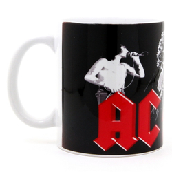 Кружка AC/DC Let There Be Rock красные буквы (002)