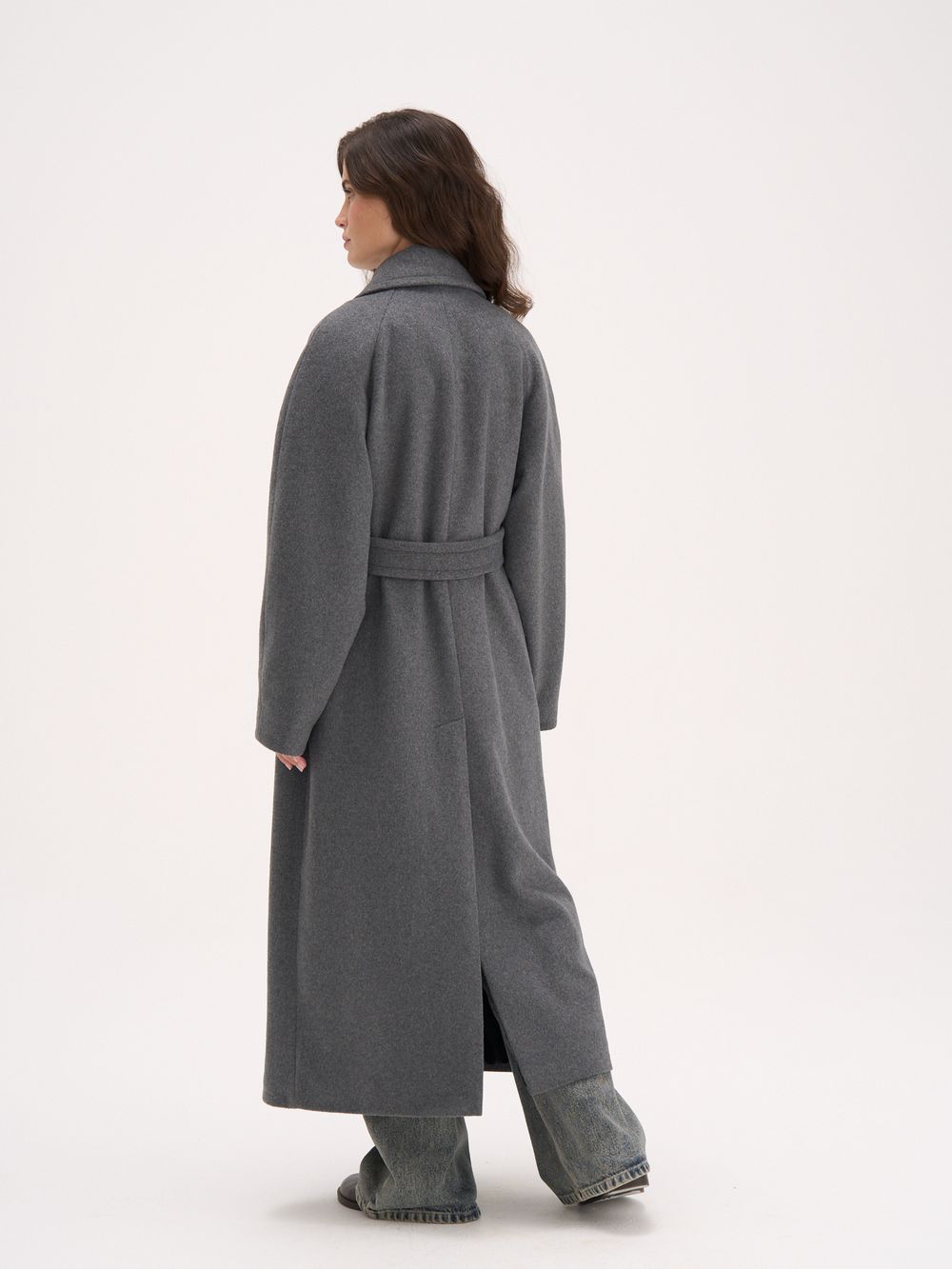 Пальто демисезонное "Графит" женское