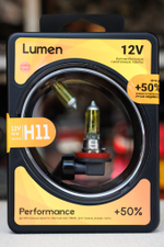 Lumen Yellow +50% 12V 55W 3000K H4 H7 H11
