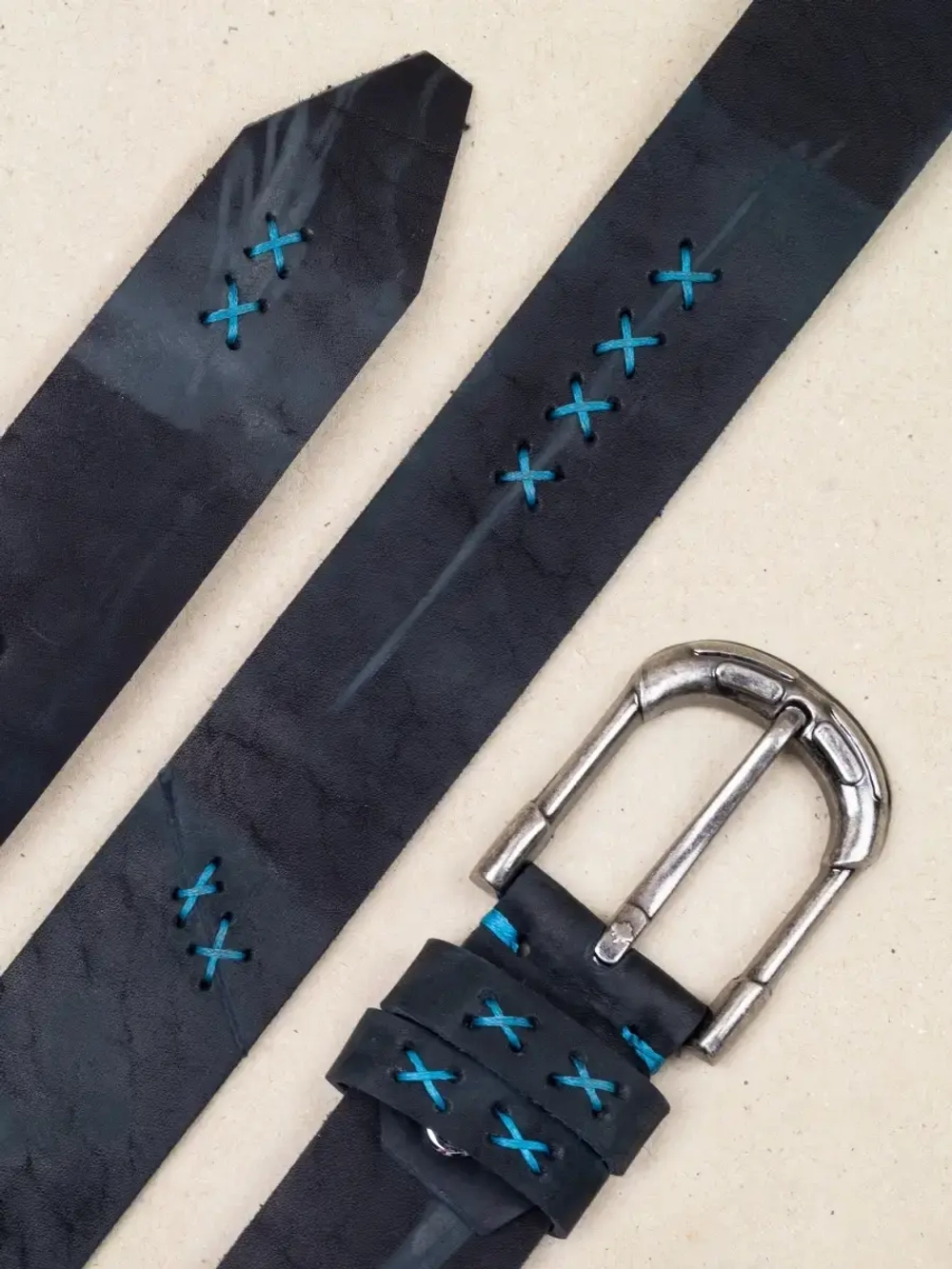 Ремень мужской натуральная кожа для брюк джинсов