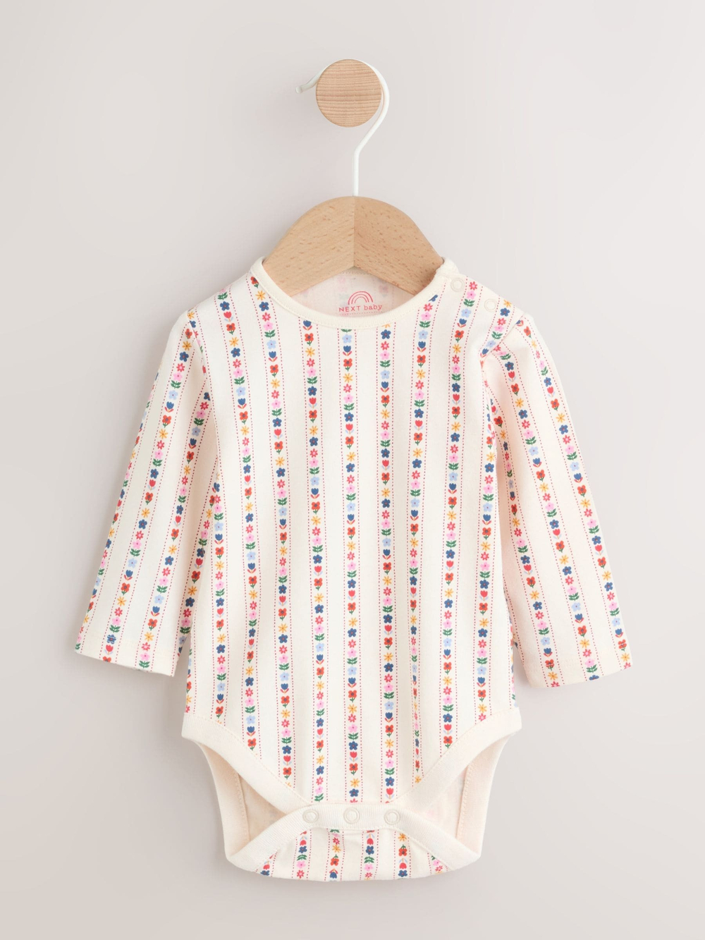 Комбинезон и боди с длинным рукавом в комплекте для малышей Next H50-251, Синий, Молочный