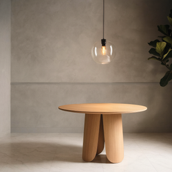 Дизайнерский обеденный стол BLOSSOM latte