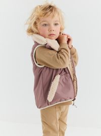 Жилет двухсторонний "Кофе" 0+