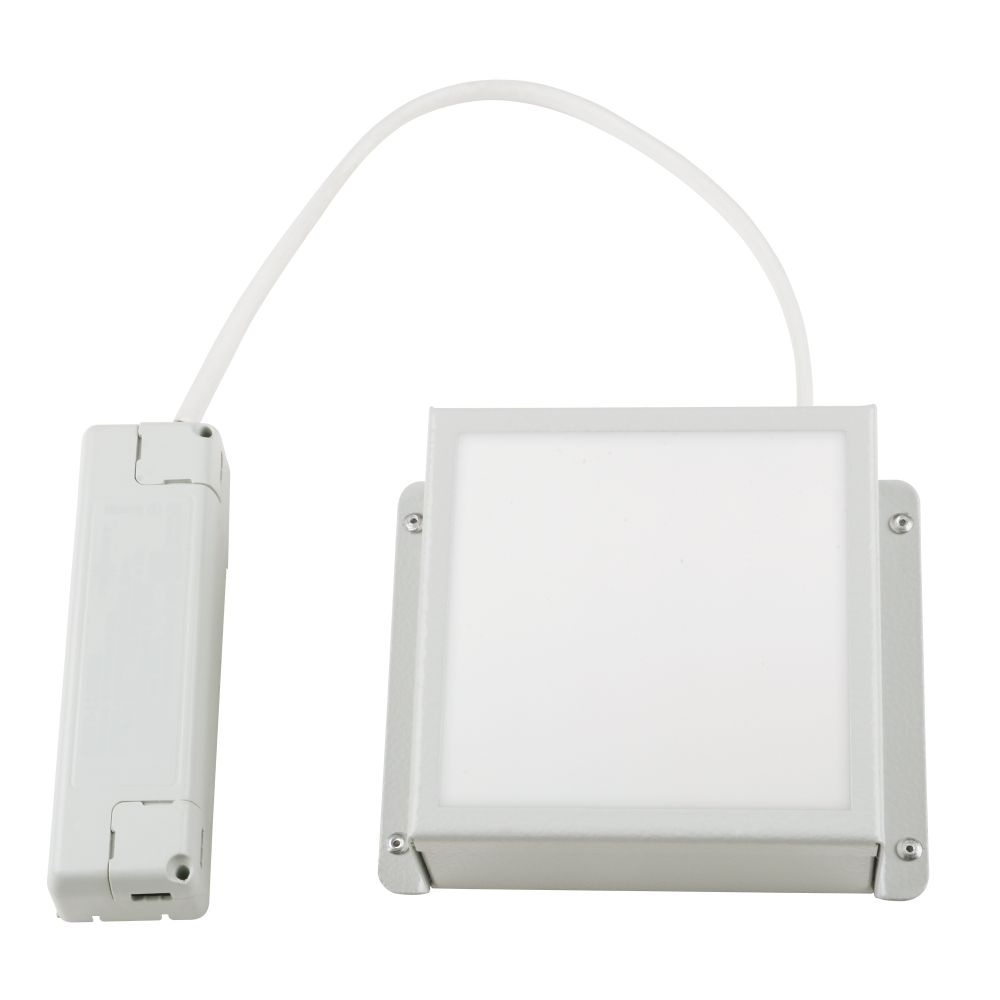 ULP-0808 7W/4000К IP40 GRILYATO WHITE Светильник светодиодный потолочный встраиваемый. Белый свет (4000K). 788Лм. Для ячеек 86х86мм. Корпус белый. В к