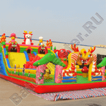 Коммерческий надувной батут "Драконы"