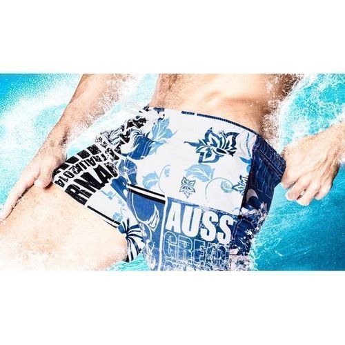 Мужские шорты пляжные синие Aussiebum Scent Coast Shorts Navy