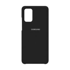 Силиконовый чехол Silicone Cover для Samsung Galaxy M31s (Черный)